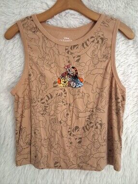 Disney Winnie The Pooh Junuors XL Embroidered Tank Top